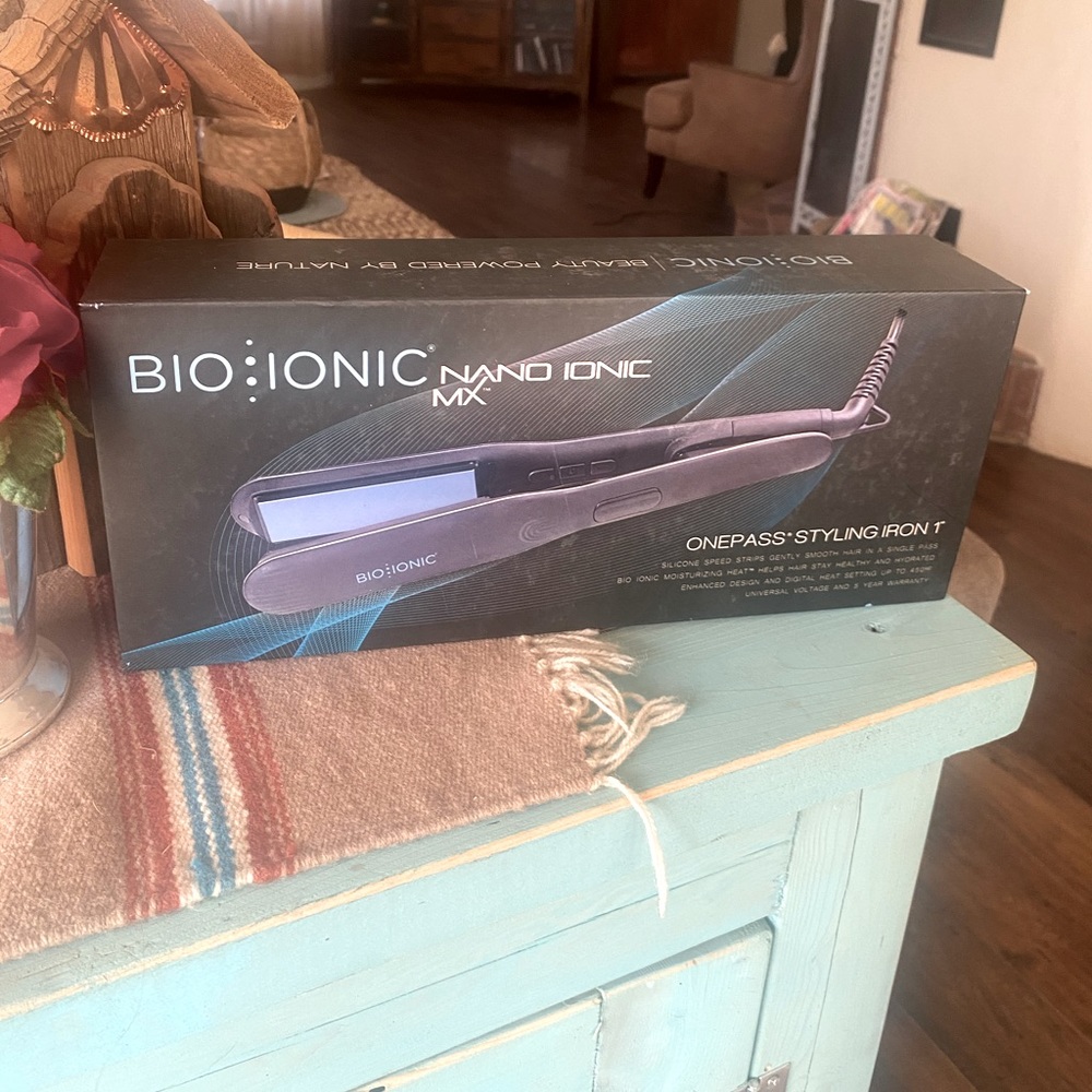 Nano Ionic Flat Iron MX (BIO IONIC) New